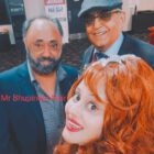 Popular Queen Of Universe Angel Tetarbe Met Legend Bollywood Actor Mithun Chakraborty In USA