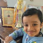 Gurgaon’s Little Star: 5-Year-Old Divij Srivastava Received ‘Bharat Gaurav Samman’