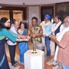 “ATHAHA” Beyond The Boundaries Solo Show Of Paintings By Well-Known Artist Alka Bhrushundi At Jehangir Art Gallery