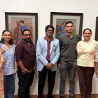 “Pristine Harmony” Solo Show Of Paintings By Rupesh Patil At Jehangir Art Gallery
