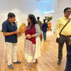 “IN THE FACE OF IT ALL”, Solo Exhibition Of Sculptures By Dr. Venkata At Jehangir Art Gallery
