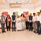 “A Floral Reverie” Solo Show Of Paintings By Eminent Artist Neena Bidikar At Jehangir Art Gallery