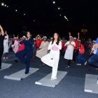 Amruta Fadnavis, Shahid Kapoor, Jackie Shroff, Sreeleela To Empower Over 1,000 Children At Divyaj Foundation Yoga Day Celebration At Dome, SVP Stadium, Worli